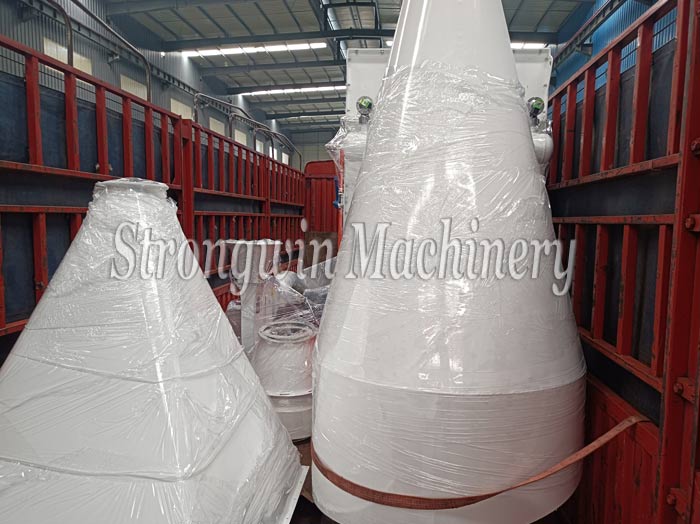 Crushing system equipments packing and shipping to Guangxi Province, China