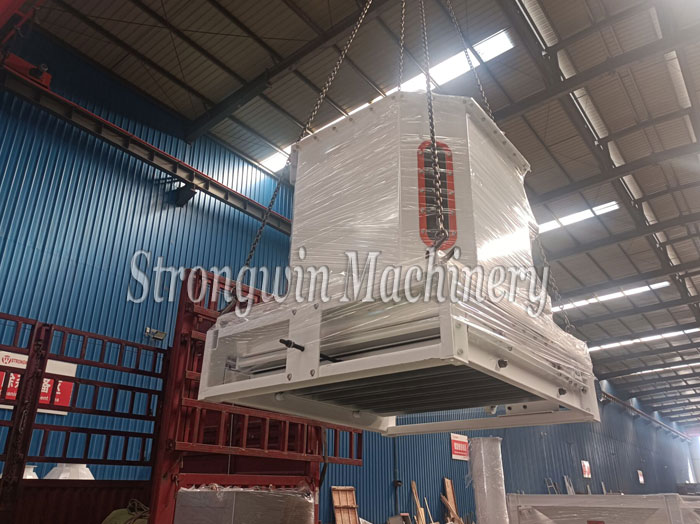 SZLH250 Pellet Feed Production Plant packing and shipping to Henan Province, China