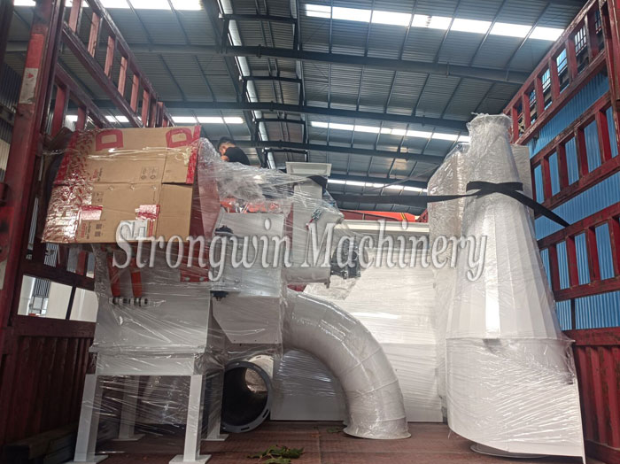 SZLH250 Pellet Feed Production Plant packing and shipping to Henan Province, China