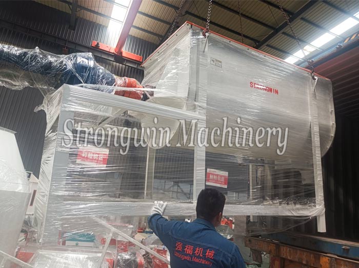 SZLH320 Animal Feed Pellet Production Plant Packing and Shipping to Tanzania