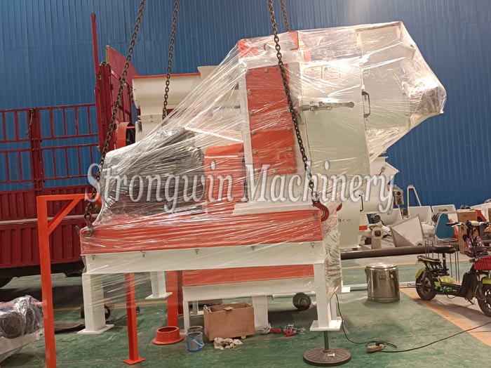 SZLH320 Livestock Feed Pellet Production Line Packing and Shipping to Guizhou Province, China