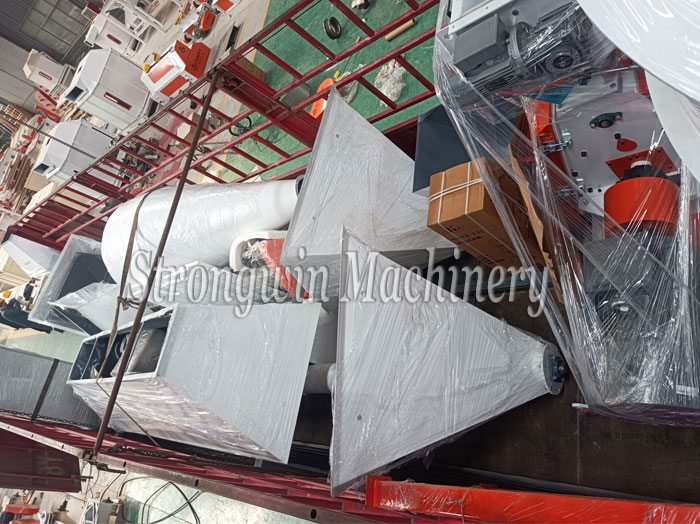 SZLH420 Chicken Feed Production Plant packing and shipping to Hubei Province, China