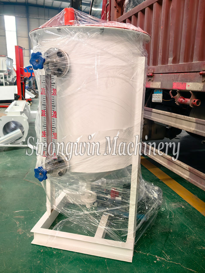 Powder mixing machine and conveyor packing and shipping to Zhejiang Province