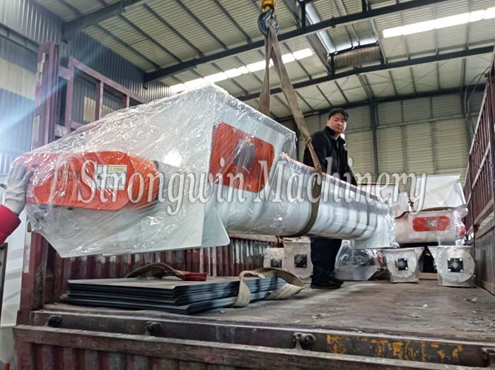 SZLH508 Bird feed production plant packing and shipping to Gansu Province, China