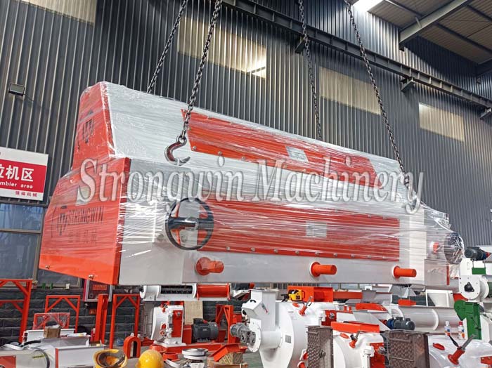 SZLH508 Bird feed production plant packing and shipping to Gansu Province, China