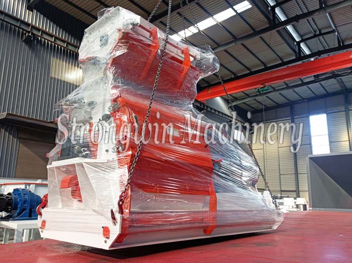 SZLH508 Bird feed production plant packing and shipping to Gansu Province, China