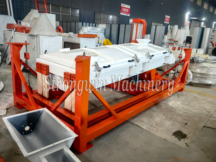 Part equipments of SZLH420 feed pellet production line packing and shipping to Gansu Province, China