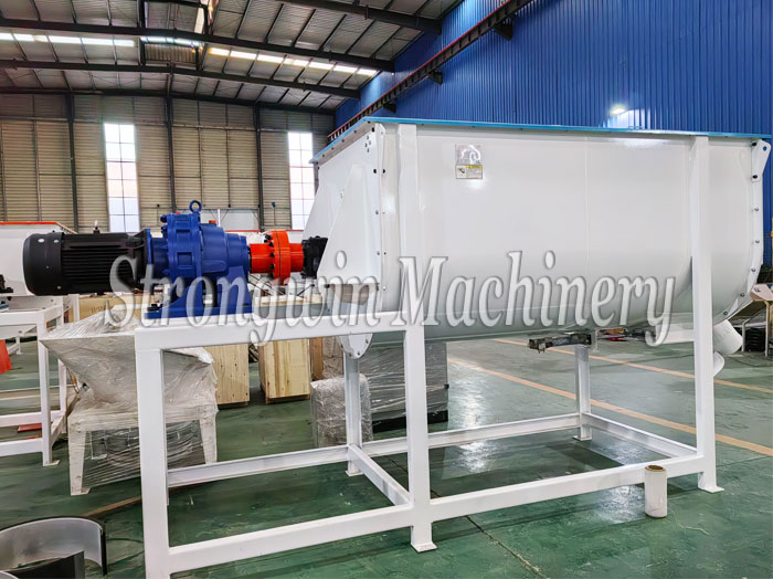 SZLH320 pig feed processing plant equipment packing and shipping to Anhui Province, China