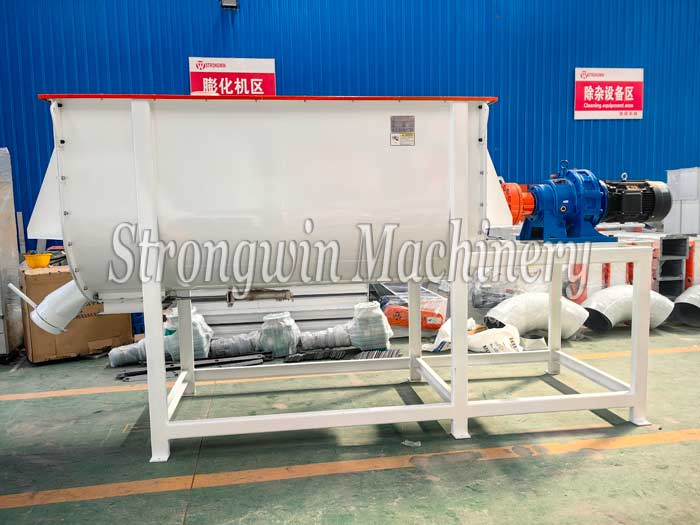 Chinese pellat plant mixer