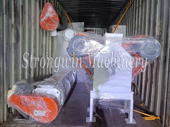 SZLH250 poultry feed manufacturing plant packing and shipping to Ecuador