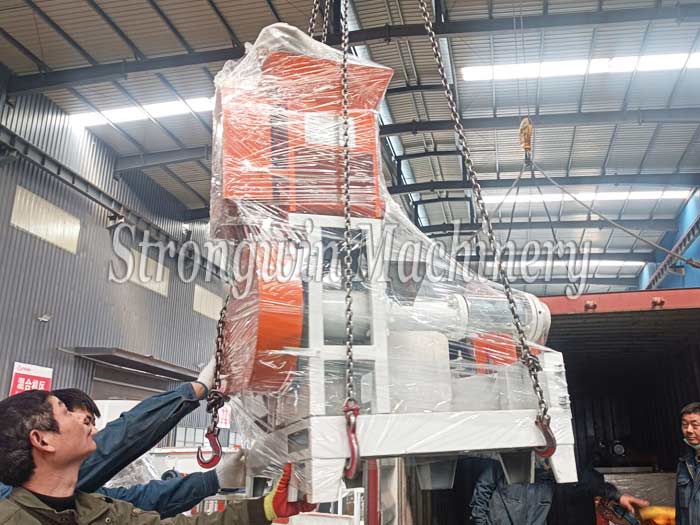DGP60 fish feed making plant packing and shipping to Madagascar