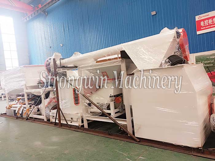 SZLH320 Animal Feed Granular Production Plant packing and shipping to Australia