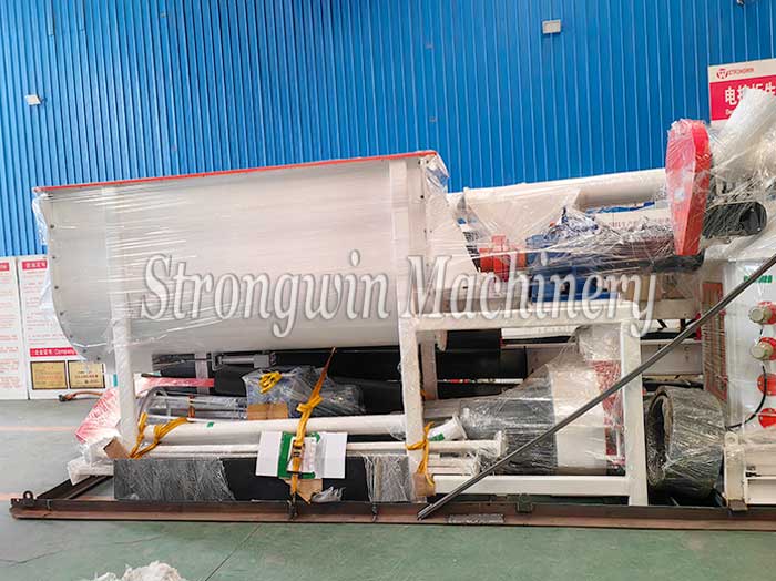 SZLH320 Animal Feed Granular Production Plant packing and shipping to Australia