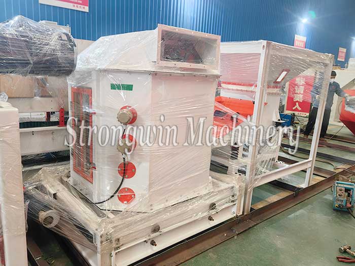 SZLH320 Animal Feed Granular Production Plant packing and shipping to Australia