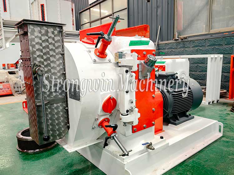 Complete set of SZLH320 Feed Pellet Production Machine packing and shipping to Colombia