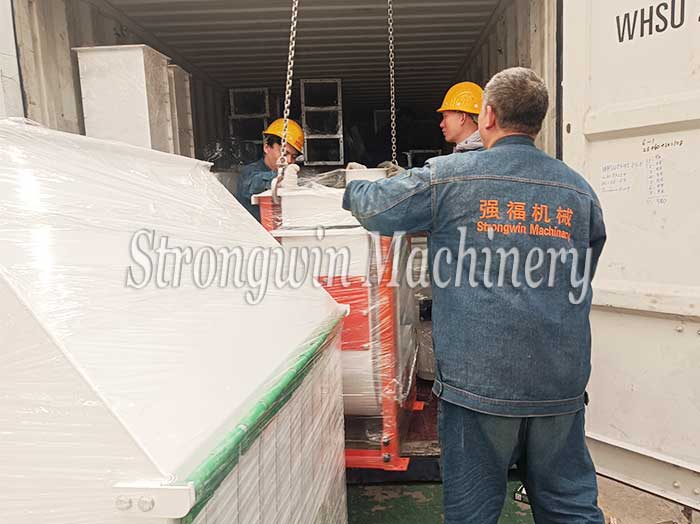 Feed Processing Machines packing and shipping to Ecuador