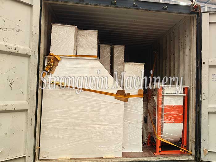 Feed Processing Machines packing and shipping to Ecuador