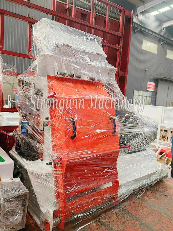 SZLH350 Animal Feed Particle Production Plant packing and shipping to Anhui Province, China