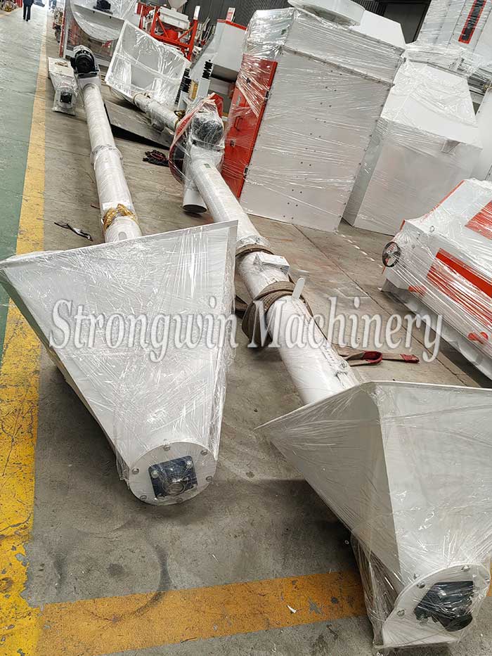 Packing in progress — 55kW Animal Feed Crushing System Machines are on its way to Henan Province, China.