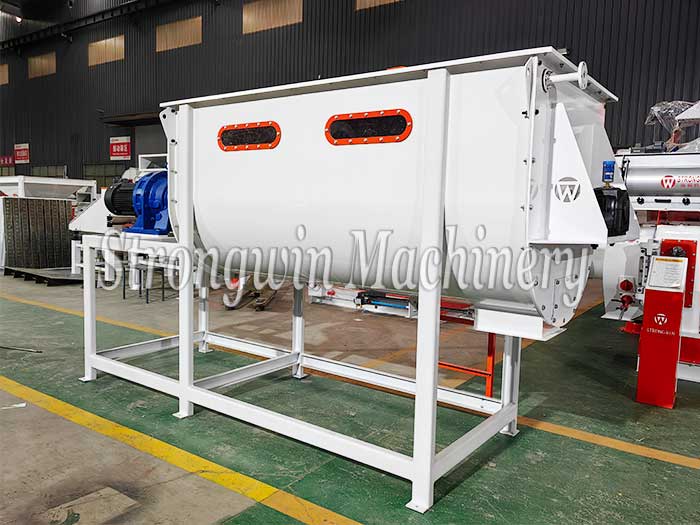 Packing in progress — SZLH250 animal feed production plant is on its way to Zimbabwe