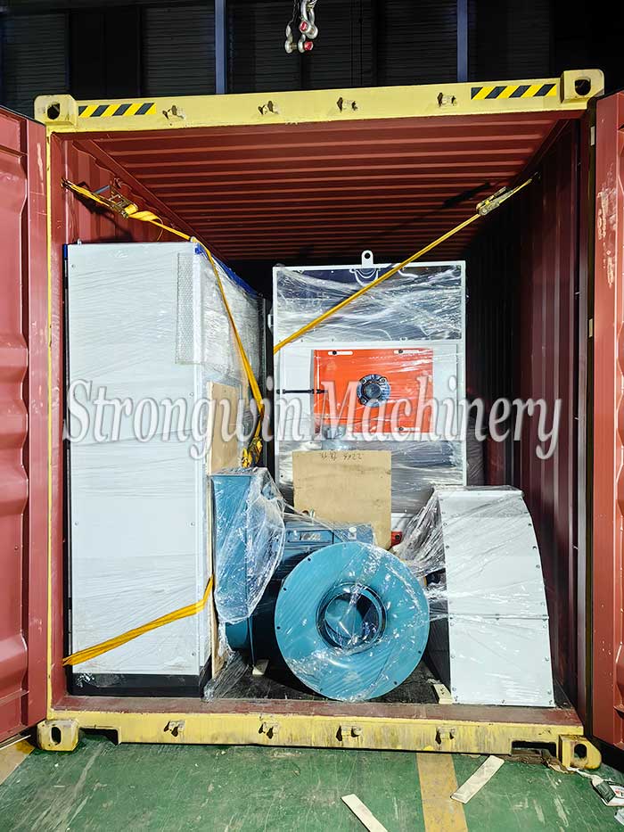 5TPH Fish Feed Extrusion Line Equipment— currently being packed and scheduled for shipment to Iraq.