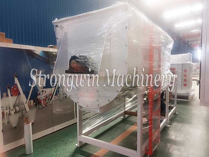 SZLH320 Animal Feed Production Plant — currently being packed and scheduled for shipment to Inner Mongolia, China.