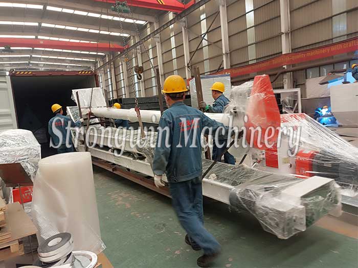 Packing in progress — SZLH320 Animal Feed Pellet Plant Equipments are on its way to Peru