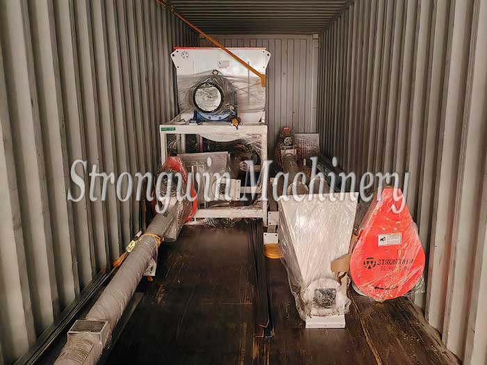 Packing in progress — Corn Grinding and Mixing System Equipments are on its way to Peru