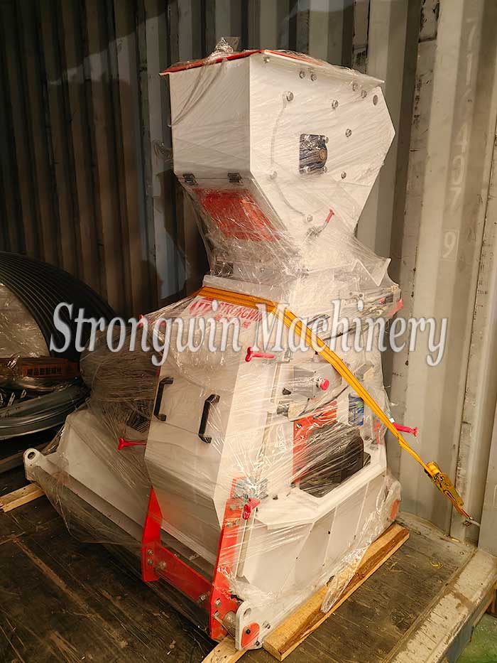 Packing in progress — Corn Grinding and Mixing System Equipments are on its way to Peru