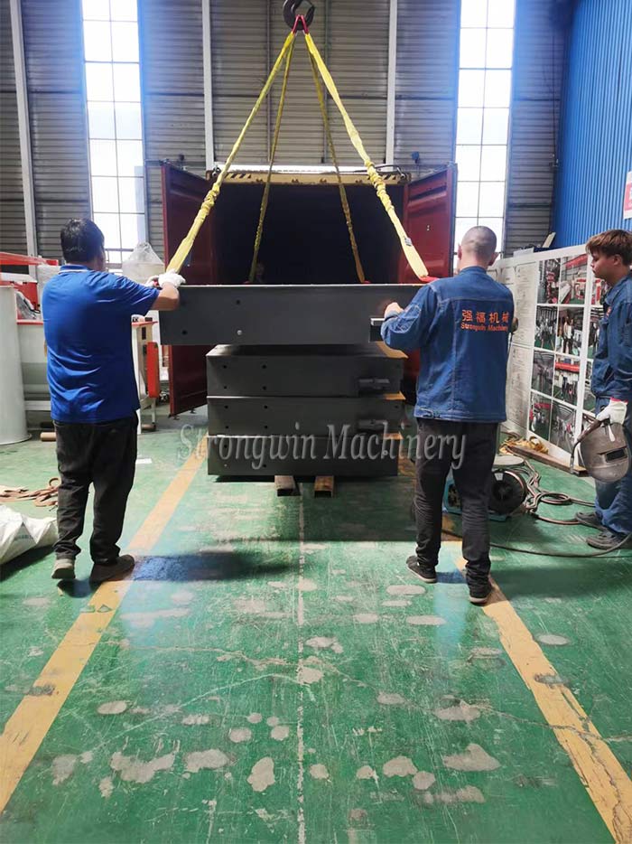 Shipment Dispatch: 22Kw Feed Crusher and Weighing Scale for Peru