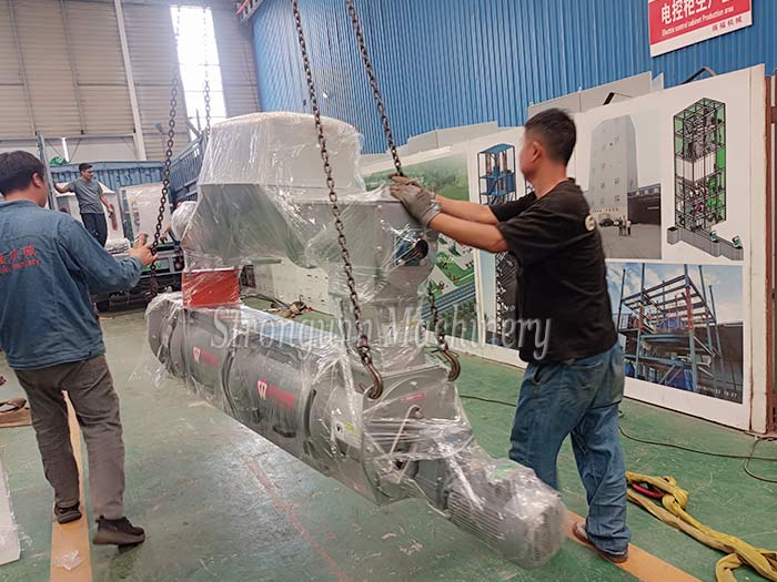 Shipment Dispatch: Complete Set of SZLH250 Poultry Feed Pellet Production Plant for Sichuan Province, China