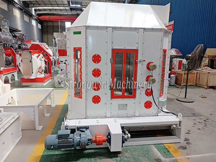 Shipment Dispatch: Complete Set of SZLH350 Animal Feed Pellet Production Plant for Peru