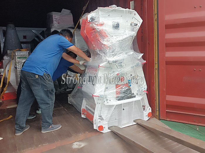 Shipment Dispatch: Complete Set of SZLH350 Animal Feed Pellet Production Plant for Peru