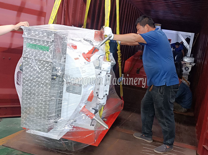 Shipment Dispatch: Complete Set of SZLH350 Animal Feed Pellet Production Plant for Peru