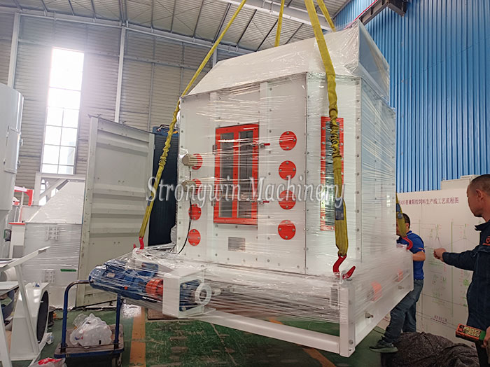 Shipment Dispatch: 3m³ & 1m³ Animal Feed Pellet Cooler Machine for Poland